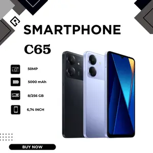 Handphone C65 Ram 8GB/256GB Jaringan 5G Layar 6.74 Inches Bergaransi - BISA COD