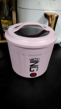 Product Review of Mini Electric Cooker Multi-function Cookers Mini Hot Pot Instant Noodles Pot Non-Stick Pot Periuk Eletrik from z**a 1