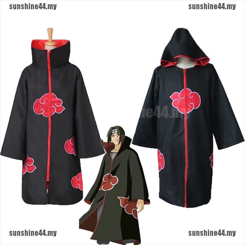 Trang Phục Hóa Trang Animer Áo Choàng Akatsuki Itachi Chất Lượng Cao Cấp Thích Hợp Cho Hội Nghị Anime Hàng Có Sẵn Và Sunshine44.my