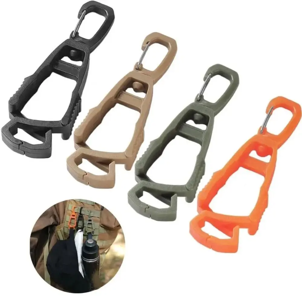 Outdoor Tools Glove Clip Holder Hanger Multifunctional Tool Multi-purpose Anti-drop Hook Anti Drop Glove Clip Safety Plastic Multifunctional Glove Clip for Outdoor