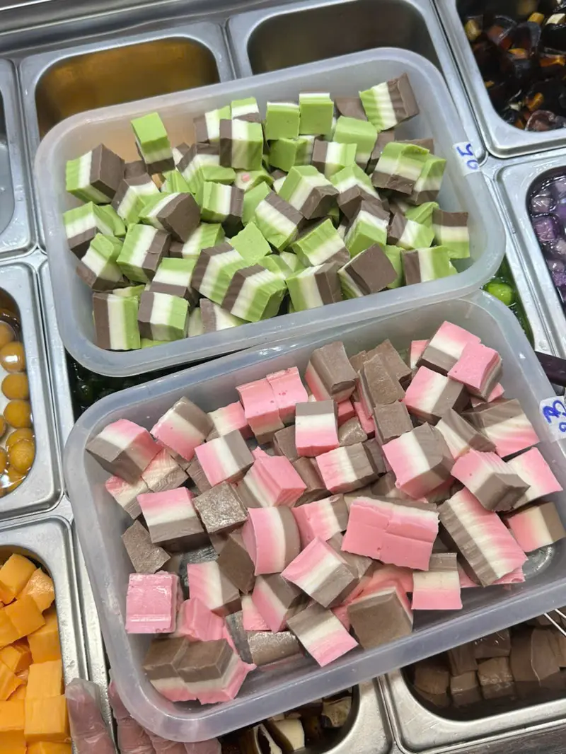 Product Introduction of Bột Nguyên Liệu Khúc Bạch 200g-250g (Dâu, Việt Quất, Cacao, Matcha, Môn, Phô Mai, Sữa) - TIỆM BEE - Snack Ăn Vặt Food Thức Ăn 18