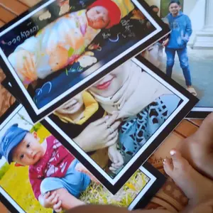Cetak Foto Papan MDF 20x28 cm (10R) Laminasi Glossy | Gratis Perekat & Gantungan | Hiasan Dinding Estetik