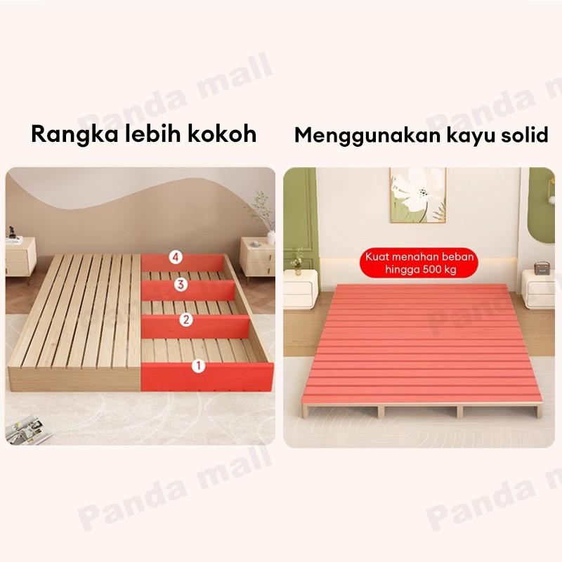 Tempat Tidur Rendah Tatami Tempat Tidur Lipat Dipan Kasur Kayu Palet ...