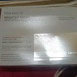 【Diskon 50% – BPOM】1958 Difo Enamel Regeneration Whitening Essence  Memperbaiki gigi & mencegah gigi berlubang/ Menghilangkan noda/Mengandung fluoride/Mengurangi sensitivitas gigi/Menjaga kesehatan gusi/ Menyegarkan napas
