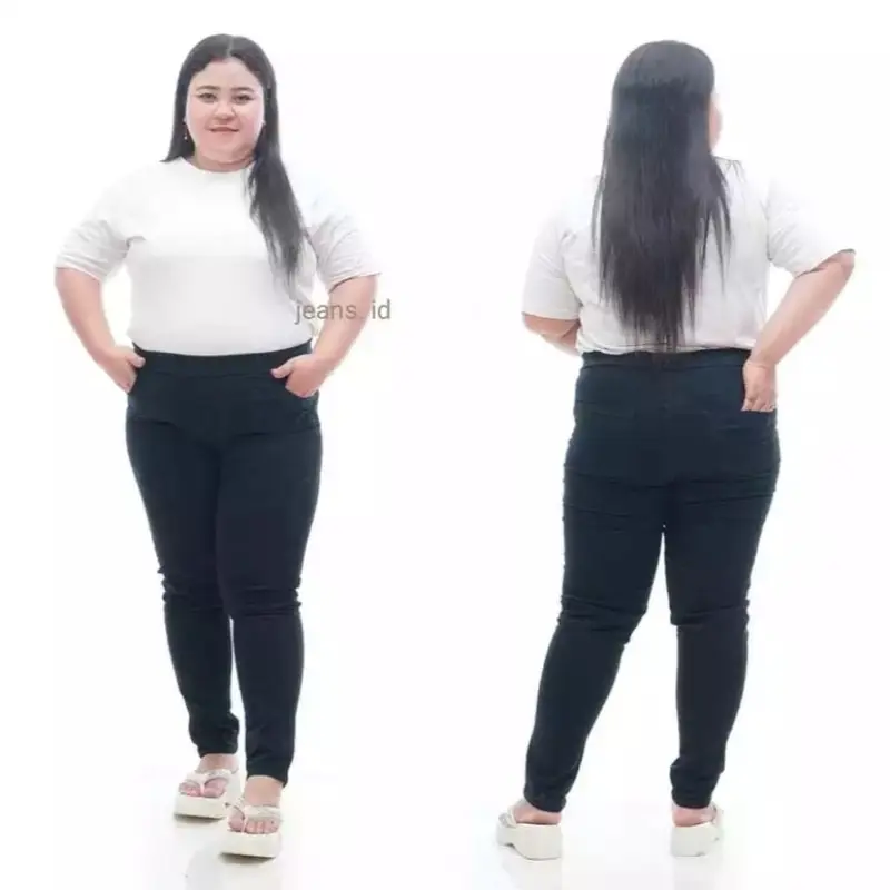 Celana Jeans super jumbo wanita | jegging jeans murah | jeans wanita jumbo | legging jumbo Melar 5