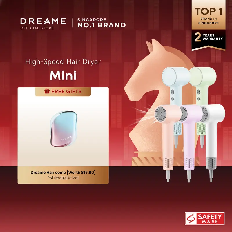 New Launch] Dreame Aero Straight Hair Dryer | Wet And Dry