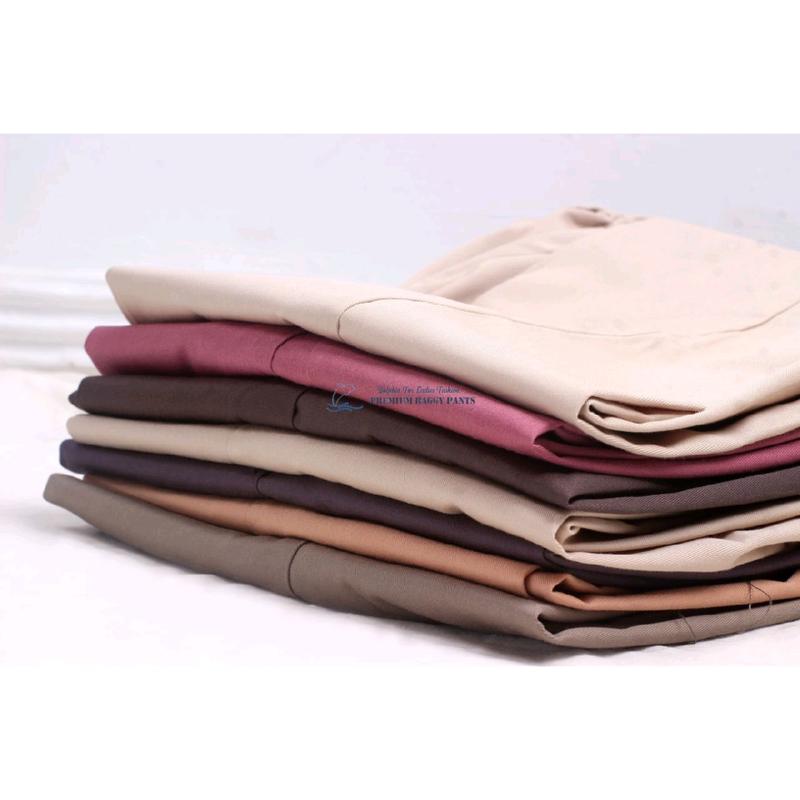 Celana baggy pants wanita premium||celana panjang wanita||celana kerja wanita 8