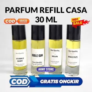 [ CASA ] PARFUM REFIL 30ML PRIA WANITA TAHAN LAMA TERMURAH TERLARIS