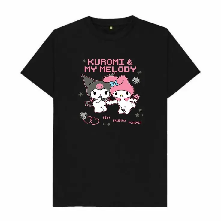 kaos cewek cowok couple keluarga kuromi cinnamoroll 0