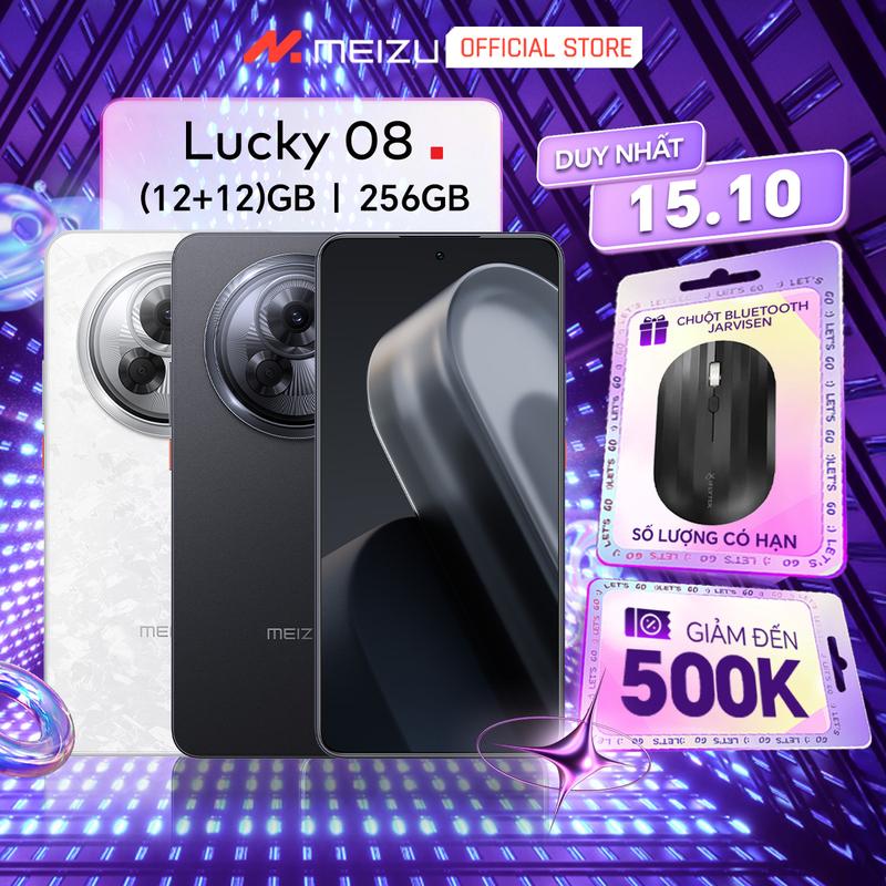 Điện Thoại Meizu Lucky 08 | Màn Hình LTPO Amoled 6.78" 144Hz | Snapdragon 7s Gen 2 |  Pin 6000mAh Sạc 33W | Chính Hãng