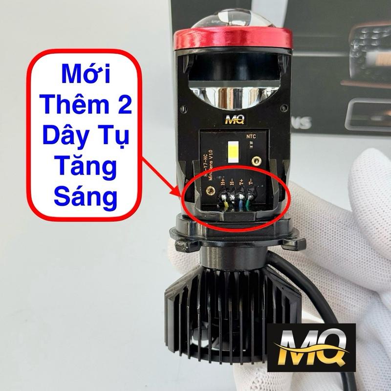  Đèn Pha Led Bi Cầu T9 Pro MQ-LED Cho Xe Máy Cắt Sáng Chống Chói M01B bi  cầu  mini 