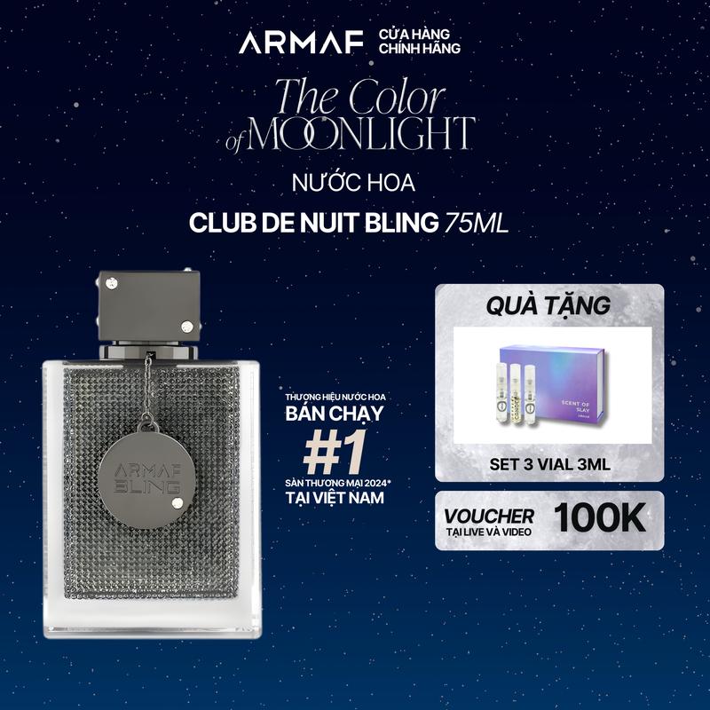   HuynhDangThong x Armaf  Nước hoa nam ARMAF Club De Nuit Bling EDP 75ML 