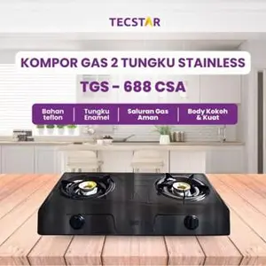 [COD] [PROMO EXLUSIVE  SUAN ] TECSTAR /OMICKO / FREMONT KOMPOR  KM 202 (1 / 2 TUNGKU) GARANSI RESMI