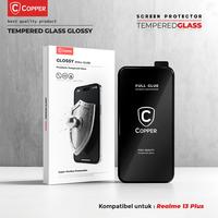 Gambar COPPER Tempered Glass - compatible For Realme 13 Plus | GLOSSY Premium Full Glue dari Copper Indonesia Kota Administrasi Jakarta Barat 1 Tokopedia
