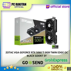 ZOTAC VGA GEFORCE RTX 5060 TI 8GB TWIN EDGE OC BLACK GDDR7 3Y