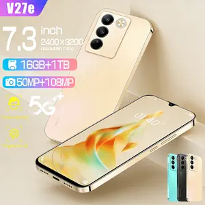 [Garansi 2 Tahun] HP  V27e  Cuci Gudang Asli 7.5inci 16GB+1TB 5G Original 8000mAh 72MP+108MP Kamera AI Free Case Anti Gores + Screen Protector