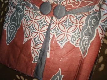 Product Review of Blouse Mega Mendung - Baju Batik Wanita Kerja Blouse Motif Mega Mendung Warna soft from ໓**ค 3