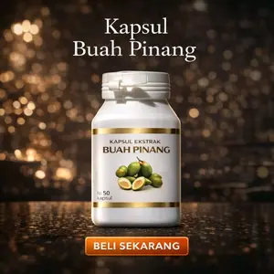 Kapsul Pinang Muda Original isi 50 kapsul