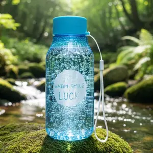 B (B9) BOTOL MINUM ANAK BPA FREE 350 / SMILE LUCK FREE TALI