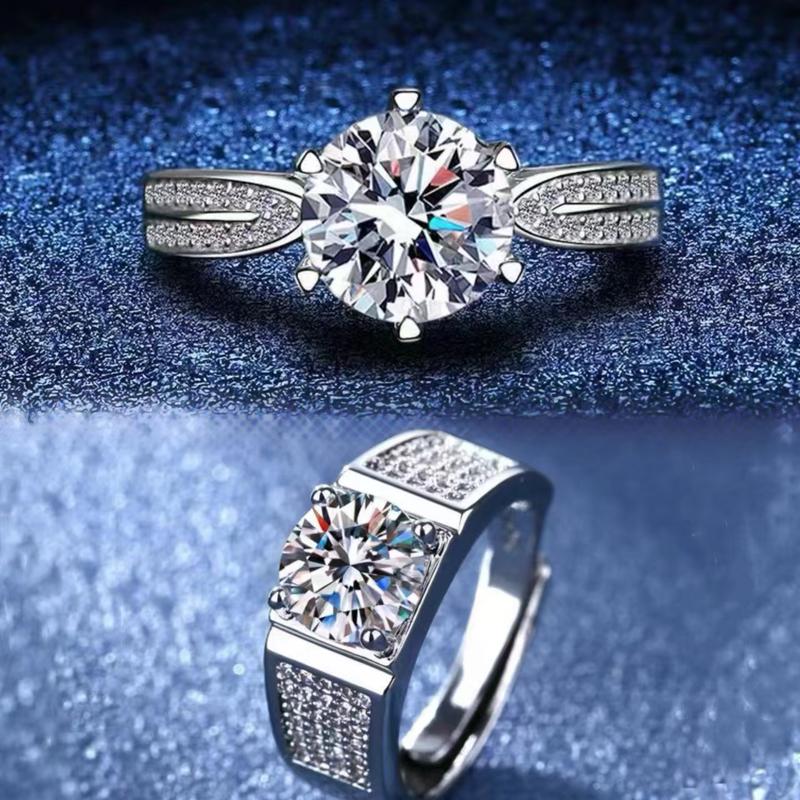 Bộ nhẫn cho nam và nữ, mới