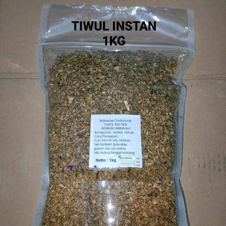 tiwul ovenan kering ukuran 1 kilogram