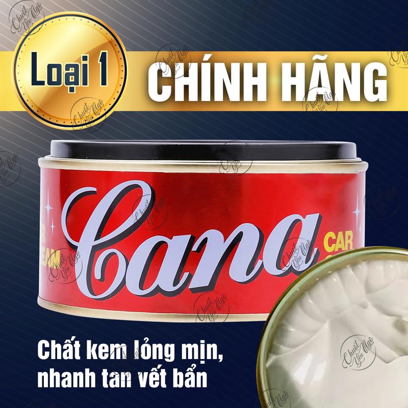Kem CANA CHÍNH HÃNG đánh bóng xóa keo bụi bẩn vệ sinh sơn ô tô xe máy car cream banh bida