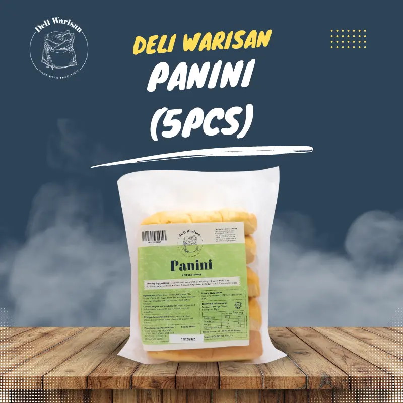 Deli Warisan Panini Bread (5pcs) [FROZEN]