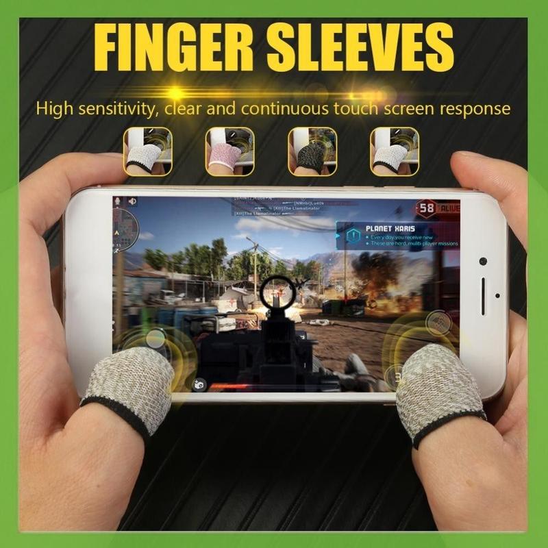 Vỏ Ngón Tay Cái Chống Mồ Hôi, Chơi Game PUBG Di Động Mới, Chống Mồ Hôi, Thoáng Khí, Tay Áo Ngón Tay Siêu Mỏng, Chống Trượt, Găng Tay Đầu Ngón Tay 1