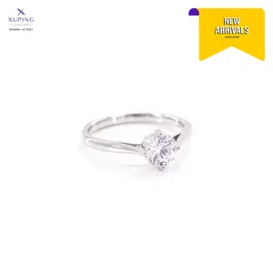Xuping Cincin Kasual Mata 1 Silver Aksesoris Wanita 0122220240
