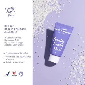Finally Found You ! FFY Rice Up! Bright & Smooth Peel-Off Mask 50gr