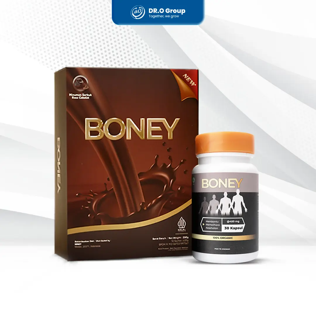 Boney - Suplemen Herbal Membantu Menutrisi Tulang | Isi 30 Kapsul