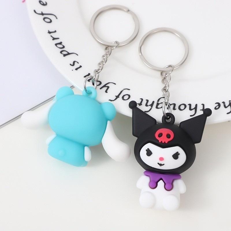 Gantungan Kunci Lucu Imut Karakter Kartun Anime Ganci Key Chain Serbaguna 6