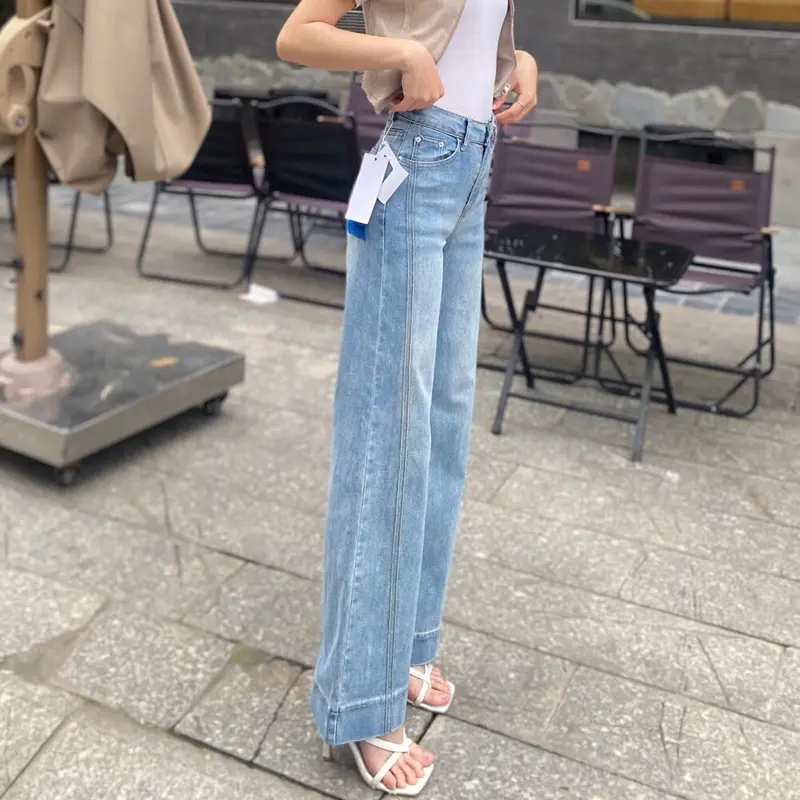 [HAI PHÂN LOẠI DÀI] QUẦN JEAN NỮ QC ỐNG SUÔNG CO GIÃN ĐƯỜNG MAY CHẦN ZIGZAG | BigBuy360 - bigbuy360.vn