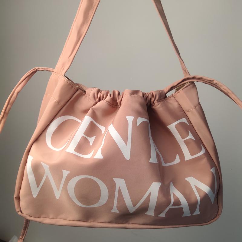 Dumplings bag, soft women, 12*8 inch, available in 9 colors to choose from, Serut bag, can be worn for double shoulder and single shoulder, for women, real right bag color 4