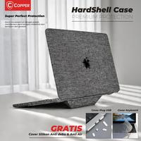 Gambar COPPER – Hard Shell Standing Case Denim Premium - untuk MacBook Neo / Air / Pro - M5 / M4 / M3 / M2 / M1 / Max - 2026 / 2025 / 2024 / 2023 / 2022 / 2021 / 2020 / 2019 / 2018 / 2017 / 2016 – 13 / 13,3 / 13,6 / 14 / 15 / 15,6 / 16 inch - Denim 3 GREY, NEO 13'' A3404 dari Copper Official Balikpapan Kota Balikpapan 1 Tokopedia