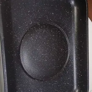 Kafiinmal Panggangan Multifungsi BBQ Elektrik Low Watt 300-600 WATT Panci Listrik Pemanggang Grill Electric Anti lengket Persegi Panjang