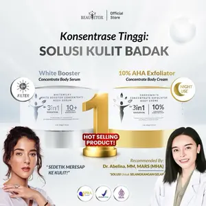 2PCS SEMUA VARIANT CONCENTRATE CREAM WHITEMILKY WHITE BOOSTER & CHOCOWHITE CONCENTRATE EXFOLIATOR BOOSTER CONCENTRATE BODY SERUM