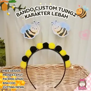 BANDO POM POM LEBAH COCOK UNTUK KARNAVAL LIVE DAN ACARA LAINNYA