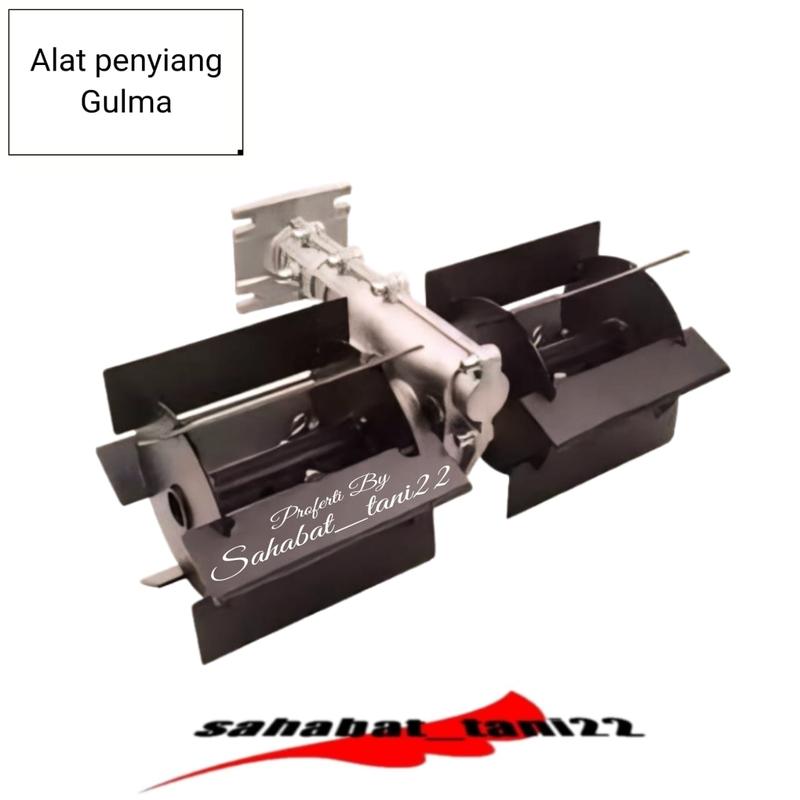 Alat penggembur tanah mini tiller wedder head mesin potong rumput tebeng padi alat penyiang gulma 1
