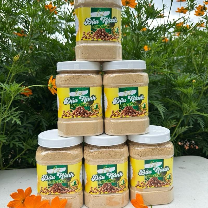 Combo 6H bột đậu nành rang xay nguyên chất mỗi hộp 500gram