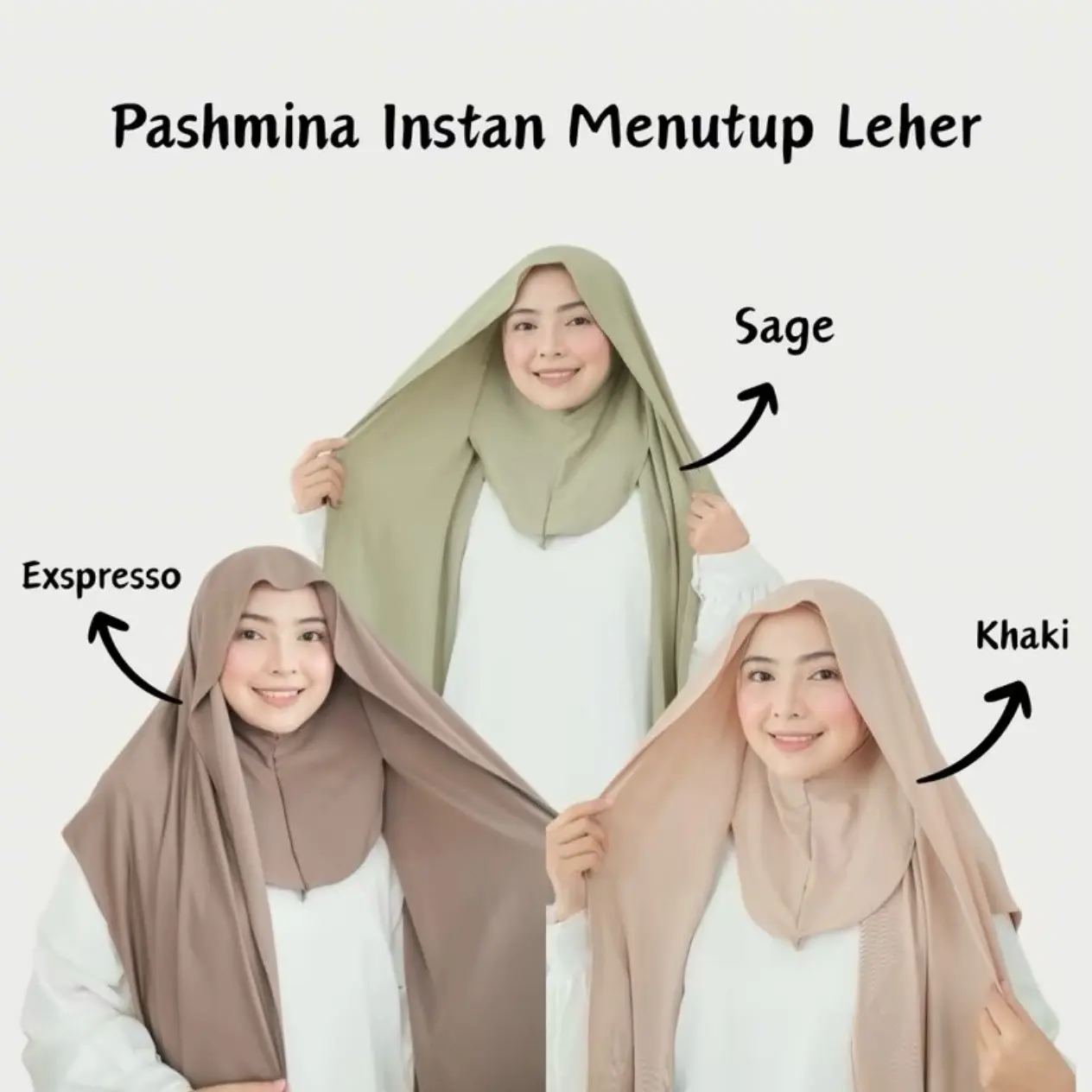 ￼PASHMINAH INSTAN JERSY INNER MENUTUP LEHER//PASHMINAH INSTAN JERSY OVAL MENUTUP LEHER