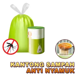 Plastik Sampah Anti Nyamuk Kantong Plastik Sampah Gulung 1 Roll Terbaru -LD-7
