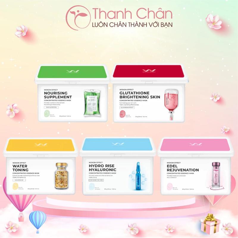  Hộp 30 Miếng Mặt Nạ WonJin Effect Mask  30ea  