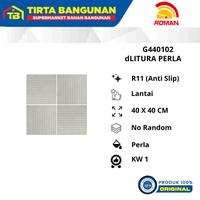 Gambar ROMAN KERAMIK 40 X 40 FLOOR TILE G440102 dLITURA PERLA / KERAMIK LANTAI KW 1 Kayu dari Tirta Bangunan Kota Depok 3 Tokopedia