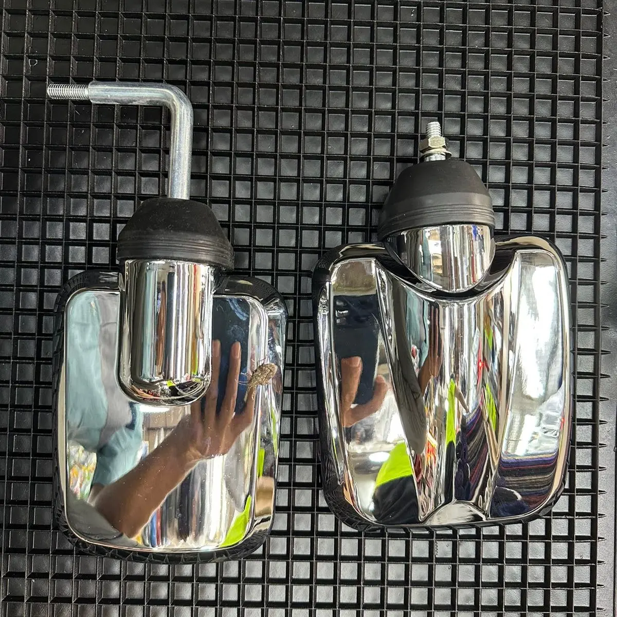 Additional Mirror, Blind Spot Mirror chrome.