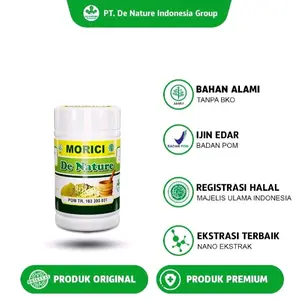 MORICI DE NATURE untuk membantu menurunkan kolesterol, kebas, kesemutan - DE NATURE INDONESIA