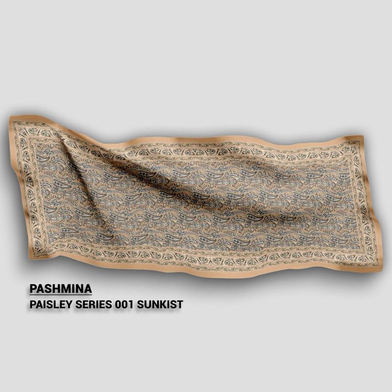 HIJAB PASHMINA DIGITAL PRINTING PAISLEY SERIES / PASMINA MOTIF MODEL TERBARU / HIJAB PASMINA CERUTY BABYDOLL PREMIUM MOTIF - Muslim 8