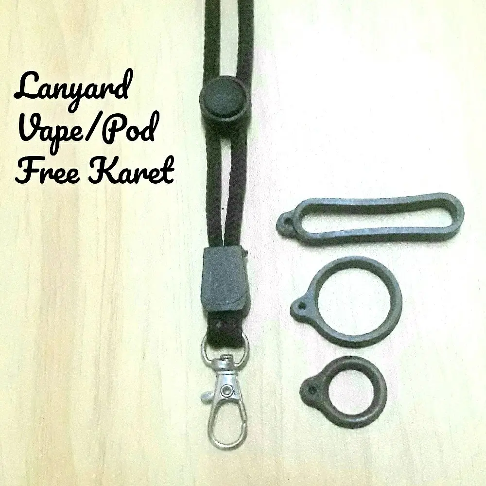 Tali gantungan lanyard podz, hp, id card dll. pree Oring 3 ukuran murah bisa cod