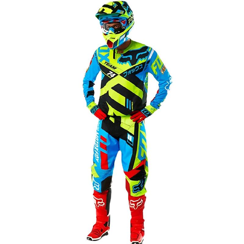 setelan lengkap jerset sport trail motocross trabas adventure downhill motor cross Baju Jersey 3