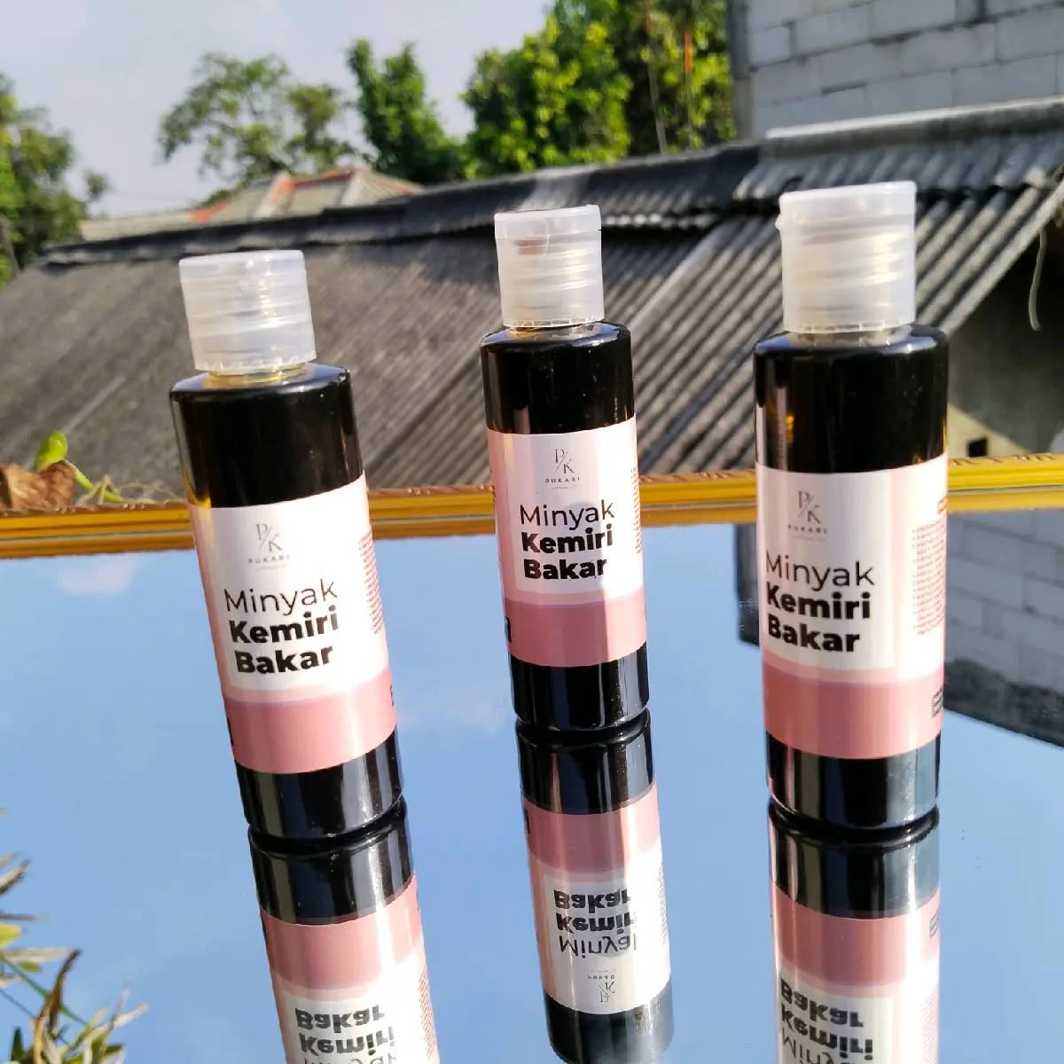 minyak kemiri bakar untuk perawatan rambut rontok